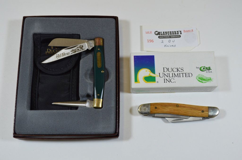 2 Ducks Unlimited Pocket Knives (1 of 1)