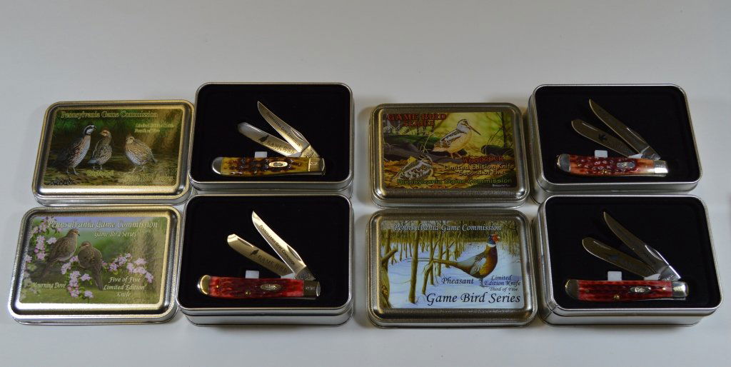 Set of 4 Case Pocket Knives - New in Box (1 of 1)