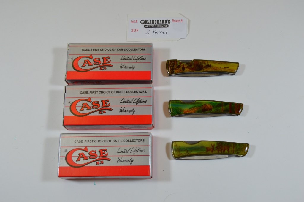 3 Case Pocket Knives - New in Box (1 of 1)