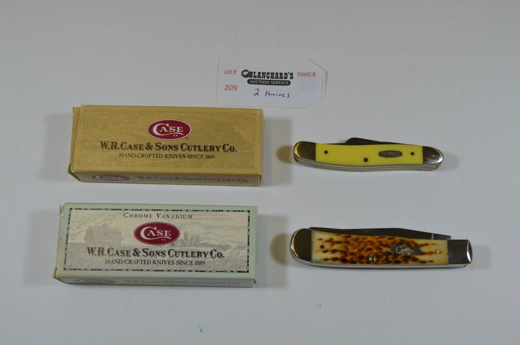 2 Case Pocket Knives - New in Box (1 of 1)