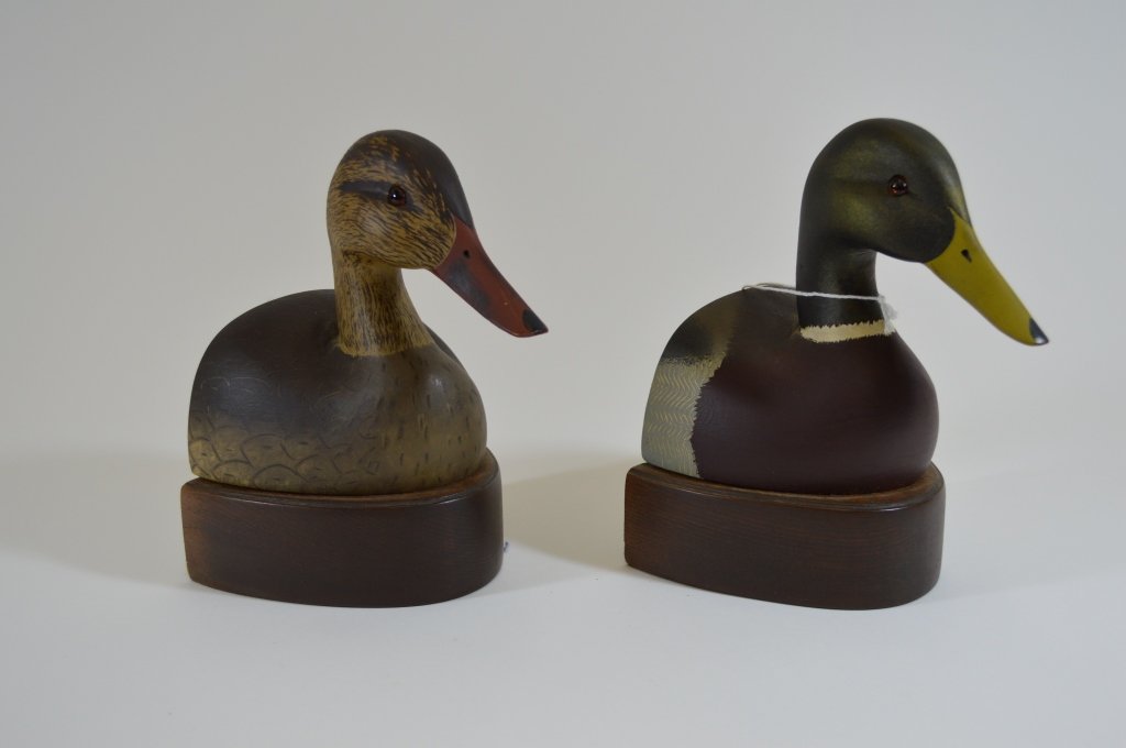 Ken Harris Hen and Drake Mallard Bookends (1 of 3)