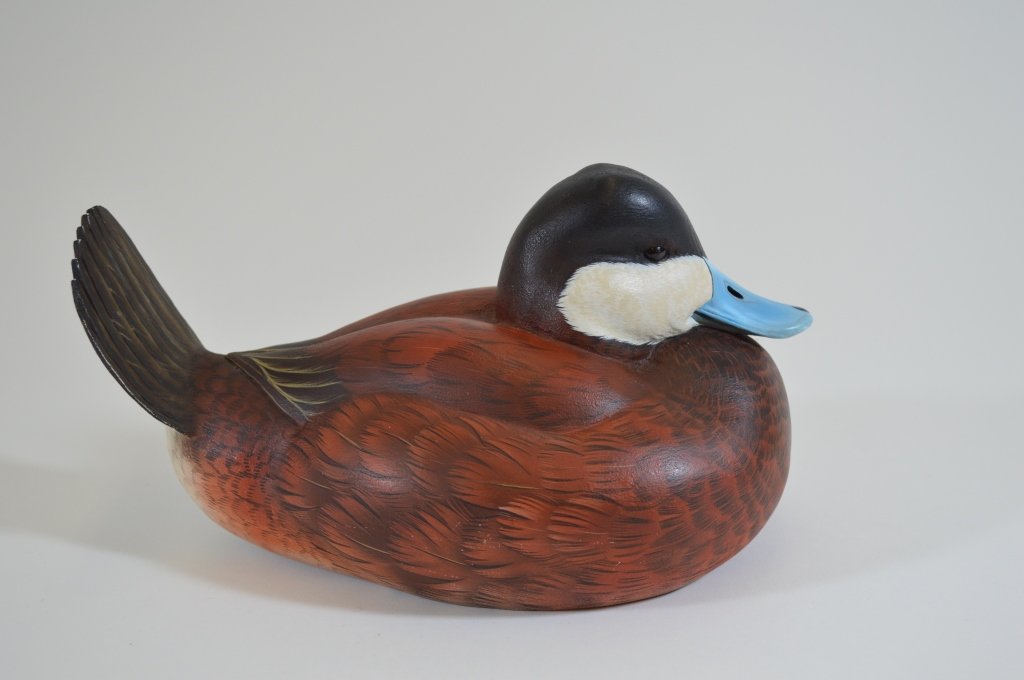 Victor Paroyan Ruddy Duck Decoy 1995 (1 of 3)