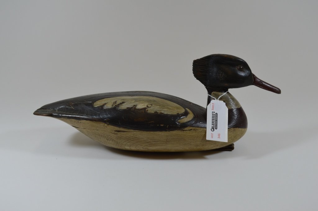 Hooded Merganser Hollow Duck Decoy (1 of 3)