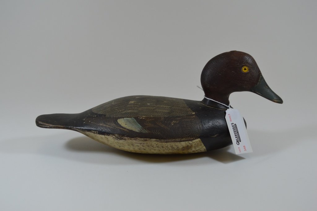 Stevens (Weedsport, NY) Redhead Duck Decoy (1 of 3)