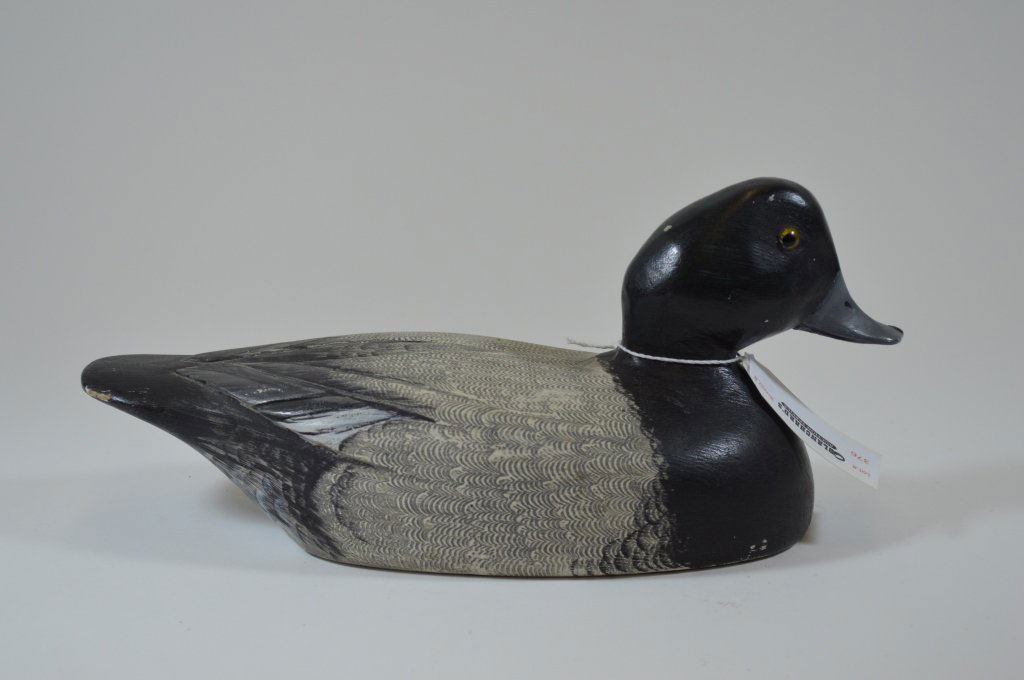 Canadian Blue Bill Duck Decoy - Unknown Carver (1 of 2)