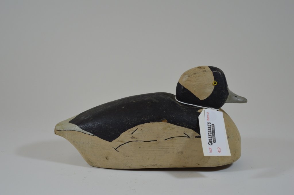 Drake Bufflehead Duck Decoy - Unknown Carver (1 of 2)