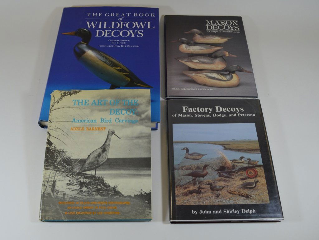 4 Hardcover Duck Decoy Books (1 of 1)