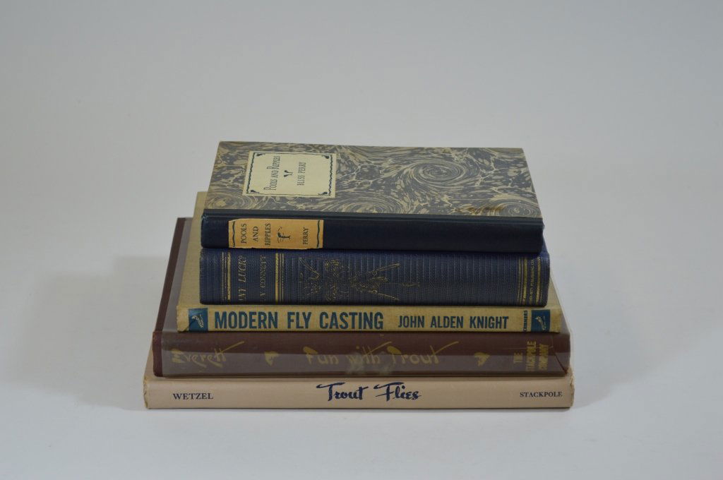 5 Hardcover Fishing Books (1 of 1)