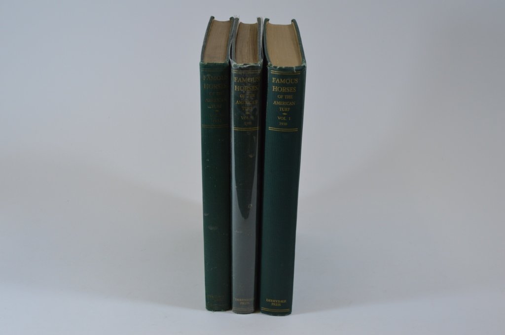 Derrydale Press Famous Horses Vol 1-3 (1 of 4)