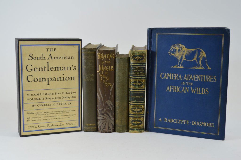 6 Hunting and Sporting Hardcover Books (1 of 1)