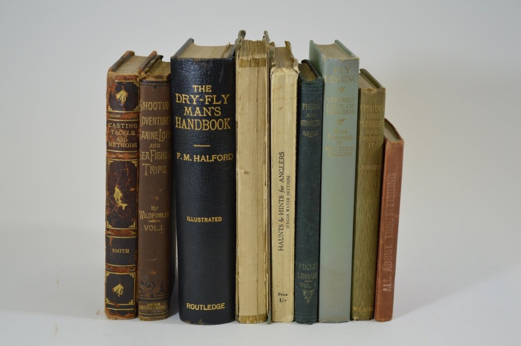 9 Early Fishing Books (1 of 1)