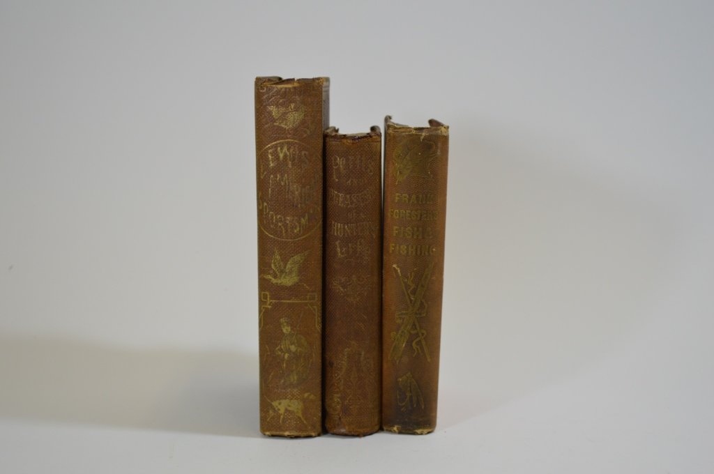 3 Early Hardcover Sporting Books (1 of 1)