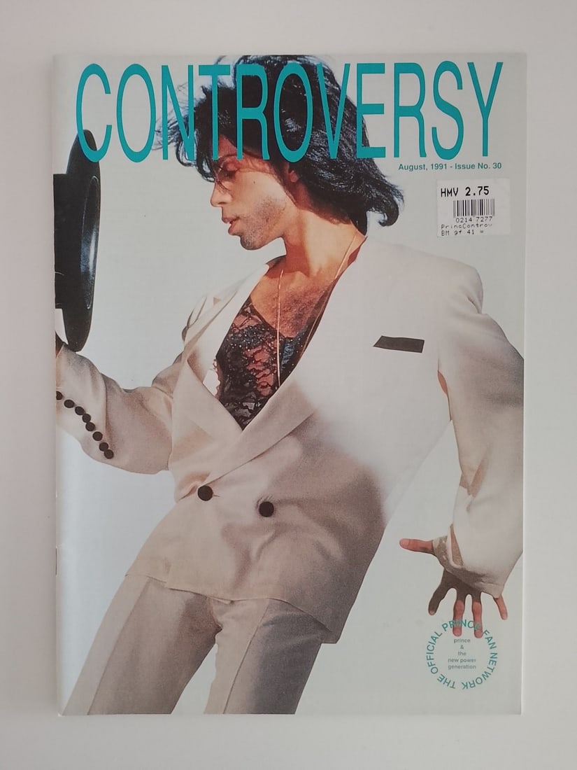 Prince - Controversy Magazine Issue 30, August 1991 + Poster (1 of 2)