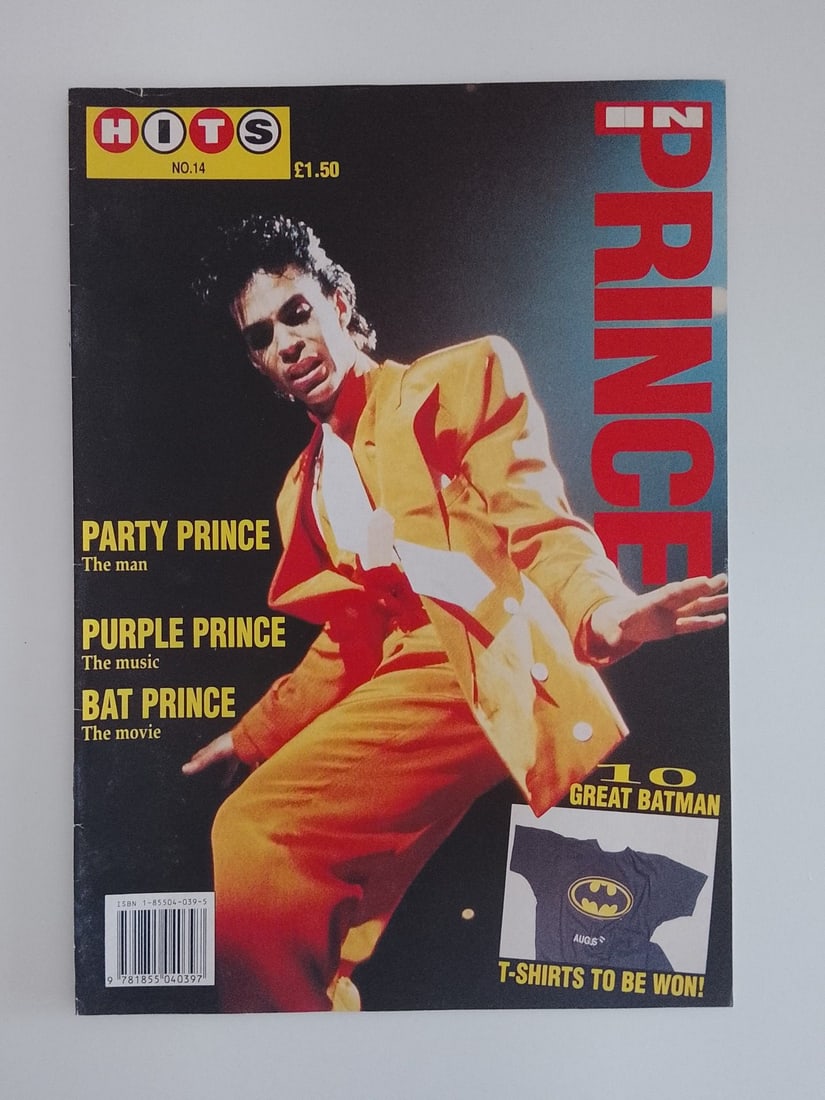 Prince - Hits Magazine Issue No 14. Very Rare. 90's (1 of 1)