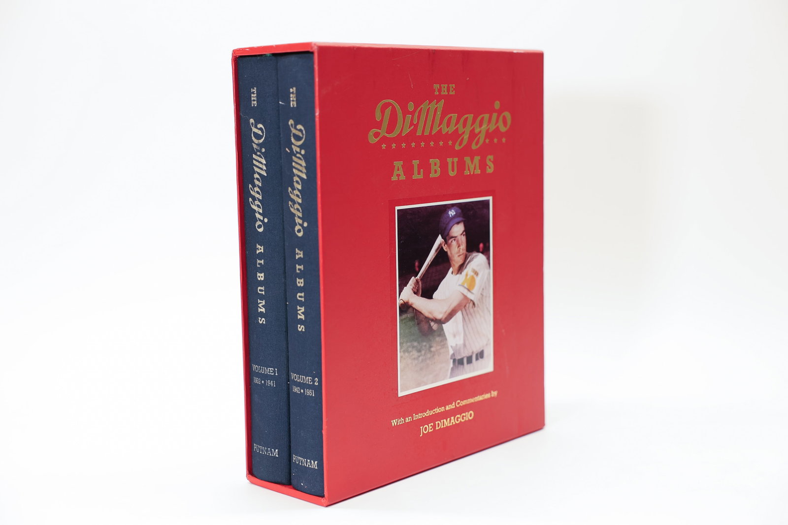 1989 DiMaggio Albums, 2-Vol Set, Putnam, 1st Ed (1 of 6)