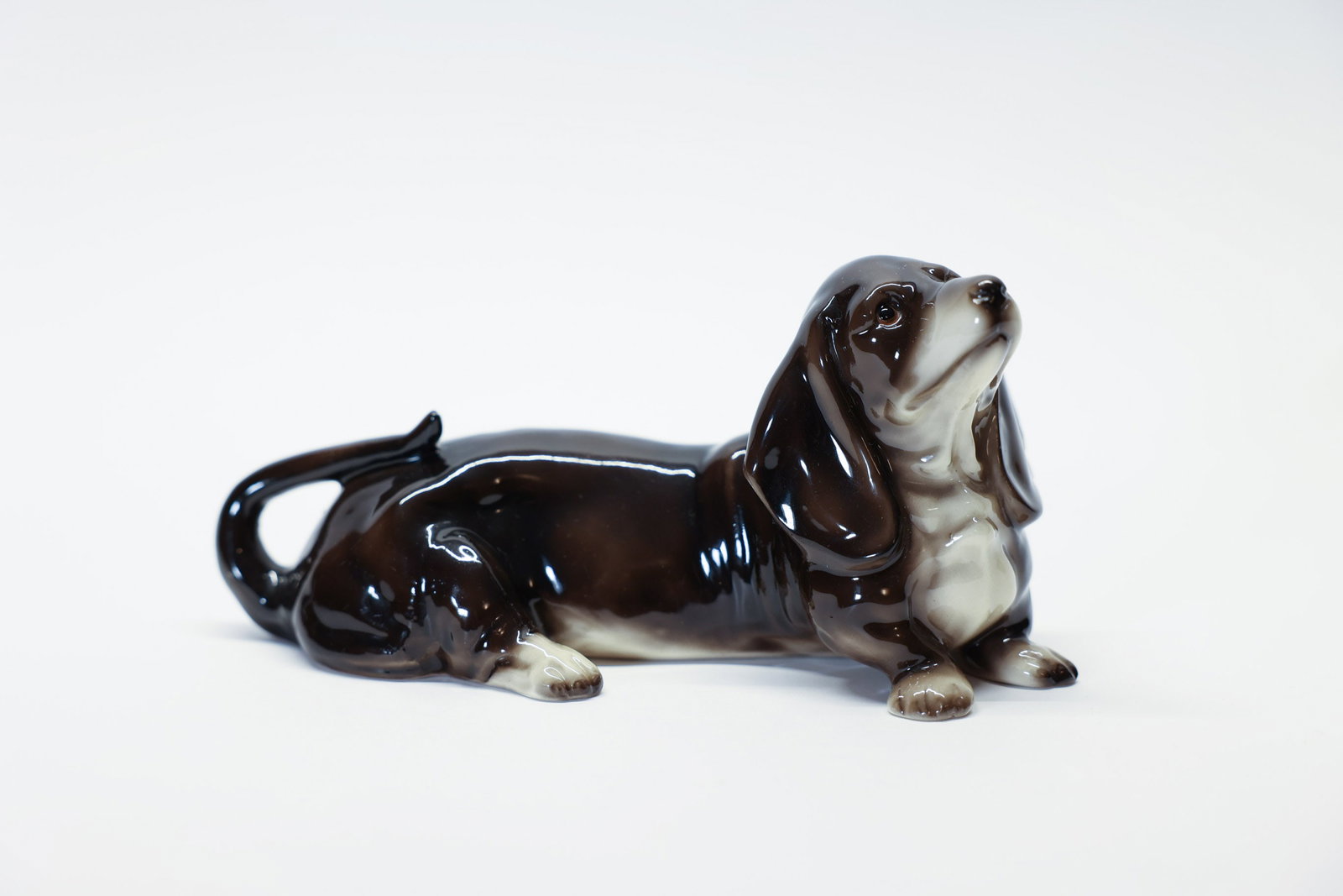 Vintage Ceramic Dachshund Figurine 7.75" (1 of 5)