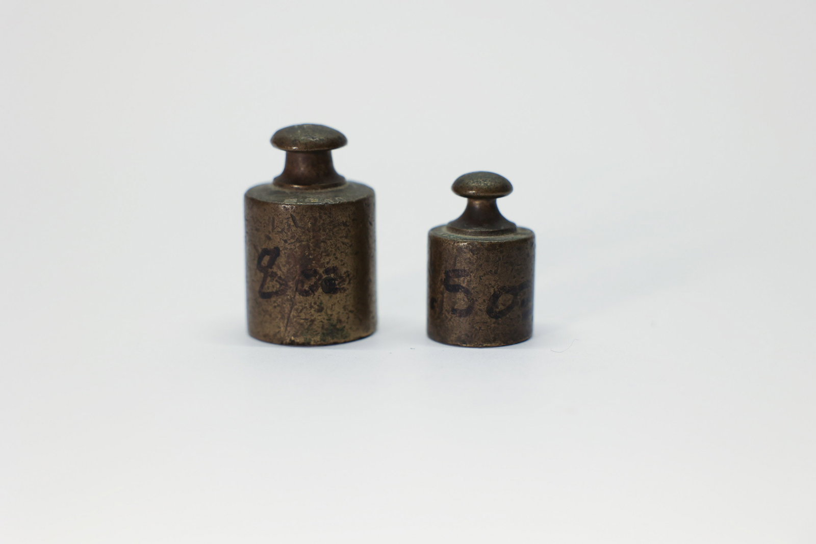 2 Brass Weights - 2