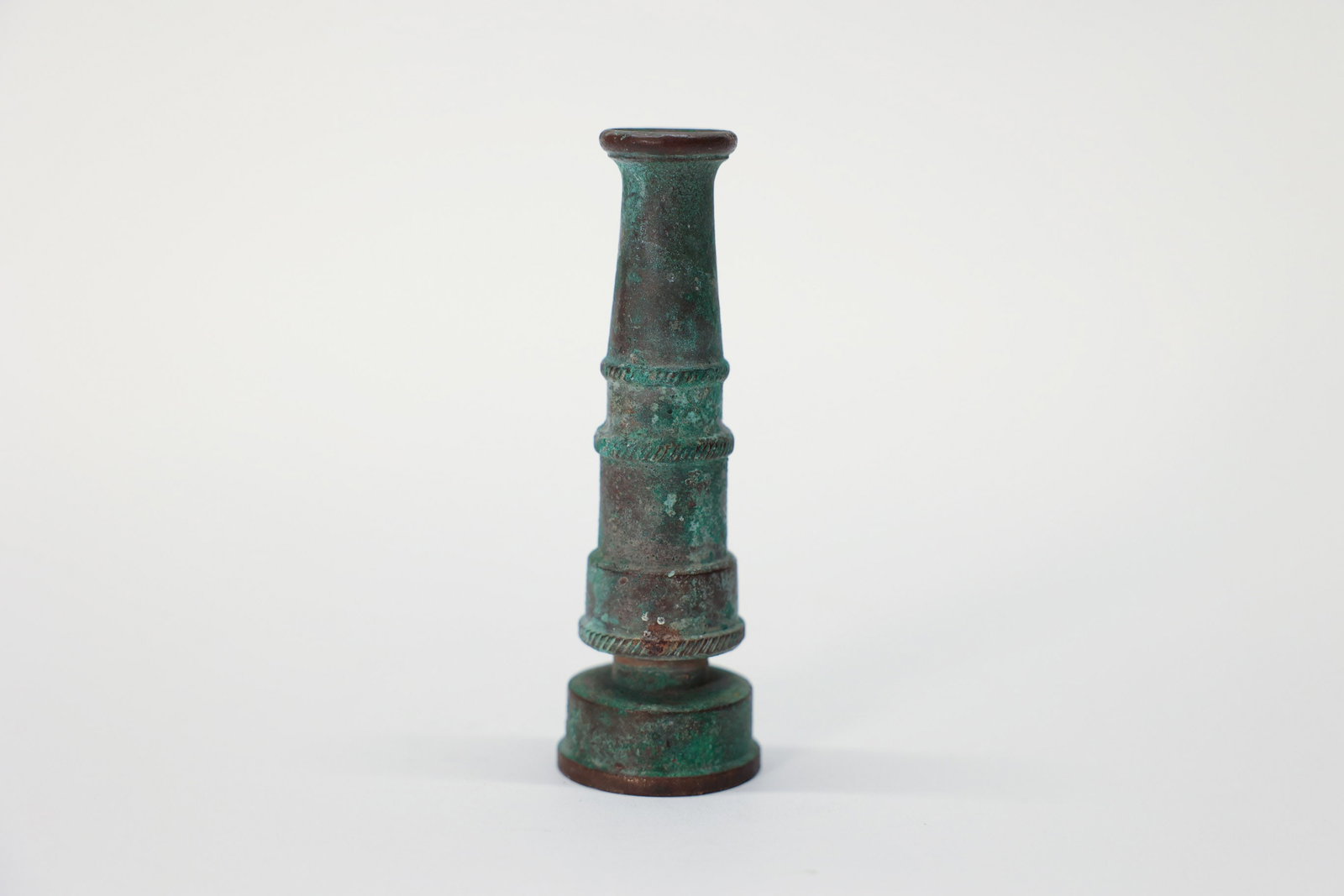 Antique Solid Brass Hose Nozzle - 2