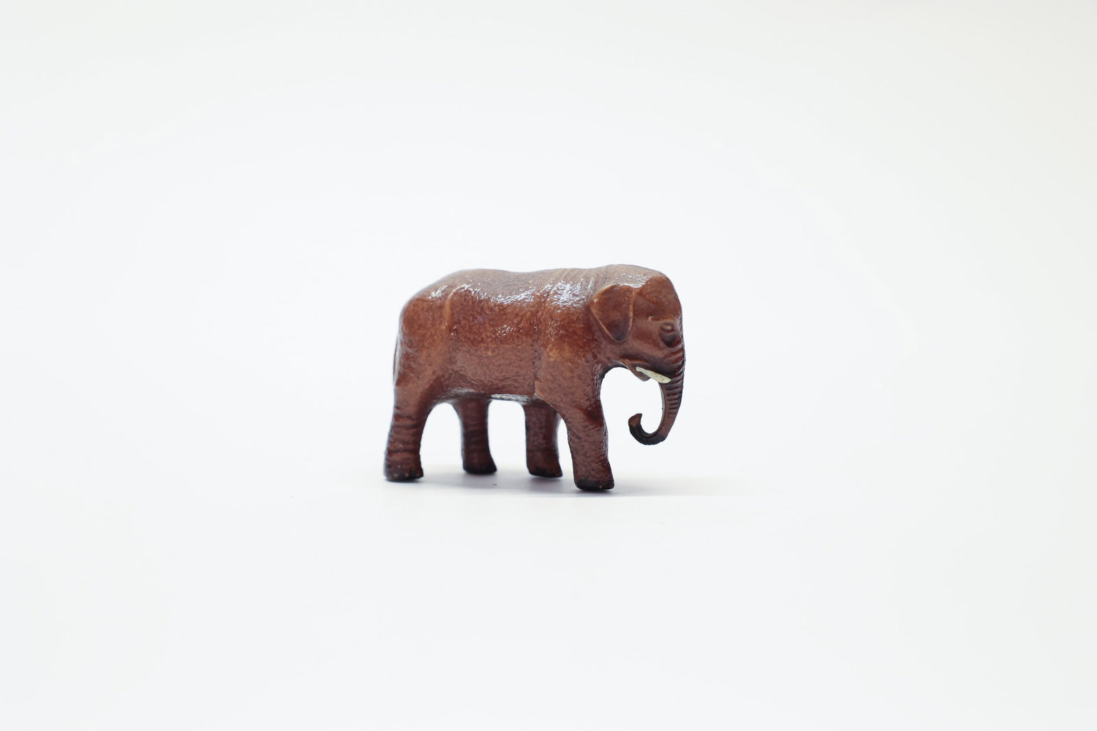 Antique Celluloid Elephant Figurine 1940s (1 of 5)
