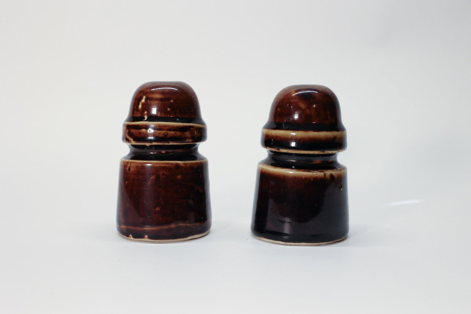 Vintage Brown Insulators (1 of 4)