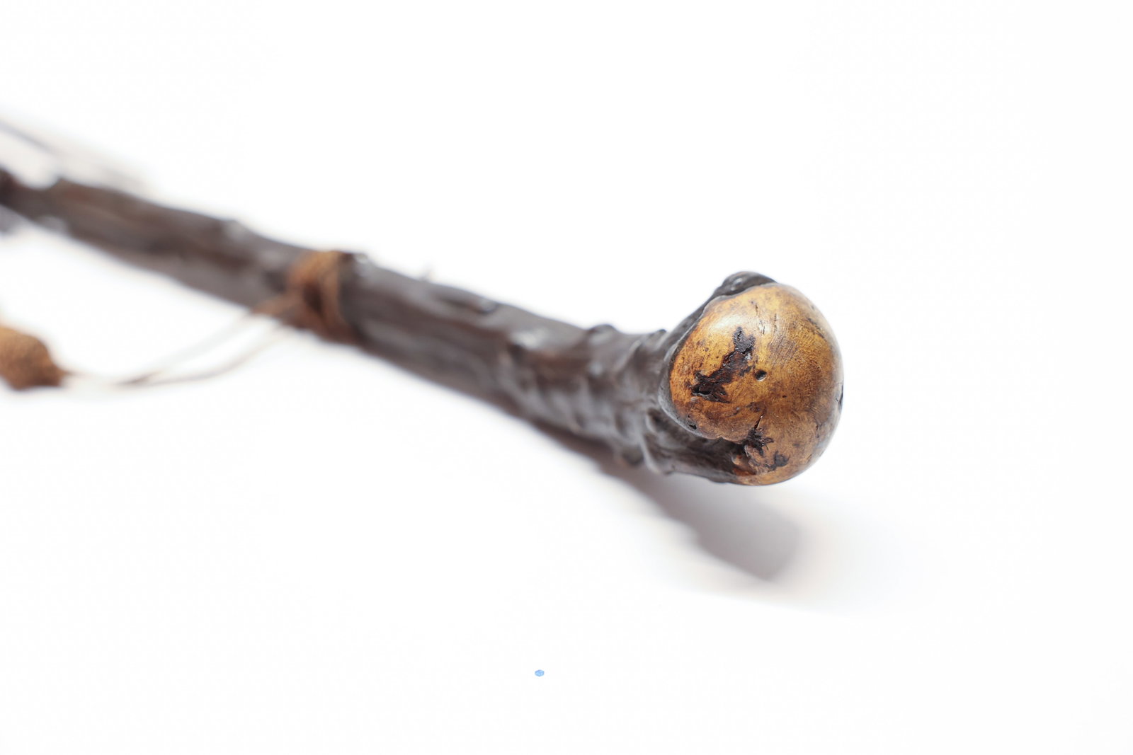 Umbrella Frame withSilver Monogram and Root Handle - 7