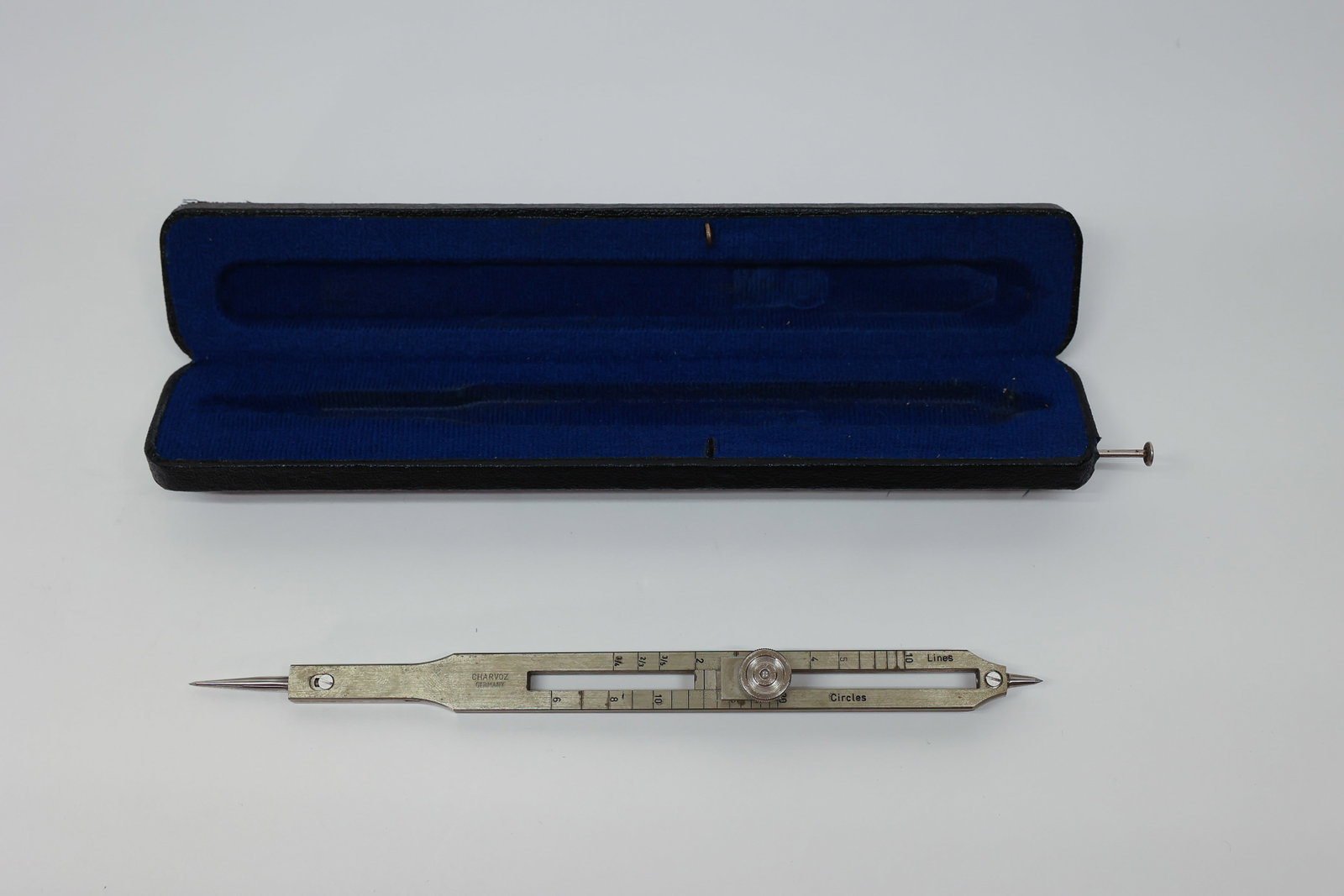 Proportional Divider Drafting Tool Charvoz w/ Case - 2