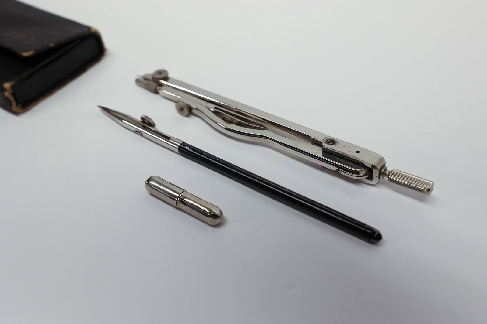 German Drafting Compass Set No. 715 R, Fitted Case - 3