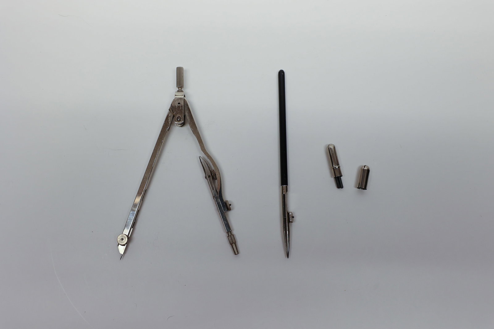 German Drafting Compass Set No. 715 R, Fitted Case - 5