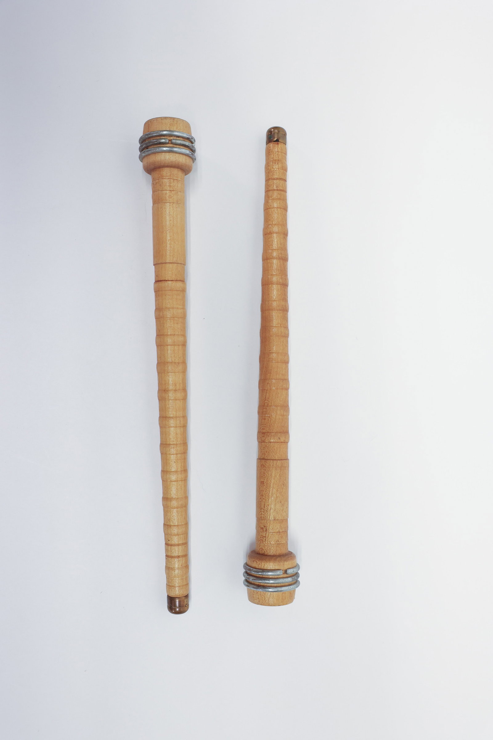 Pair of Wooden Quill Bobbins (1 of 4)