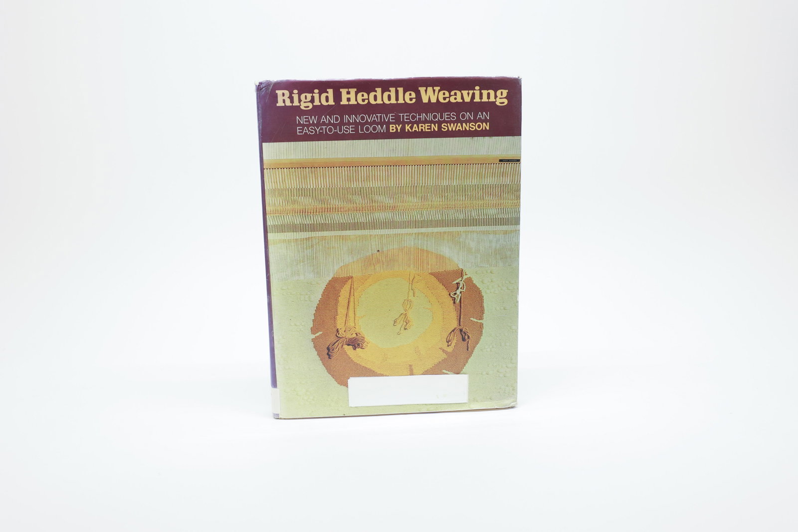 Karen Swanson Rigid Heddle Weaving, 1st Ed 1975: Description:First edition hardcover instructional weaving book, "Rigid Heddle Weaving" by Karen Swanson, published by Watson-Guptill Publications, New York, 1975 (first printing). A practical how-to g