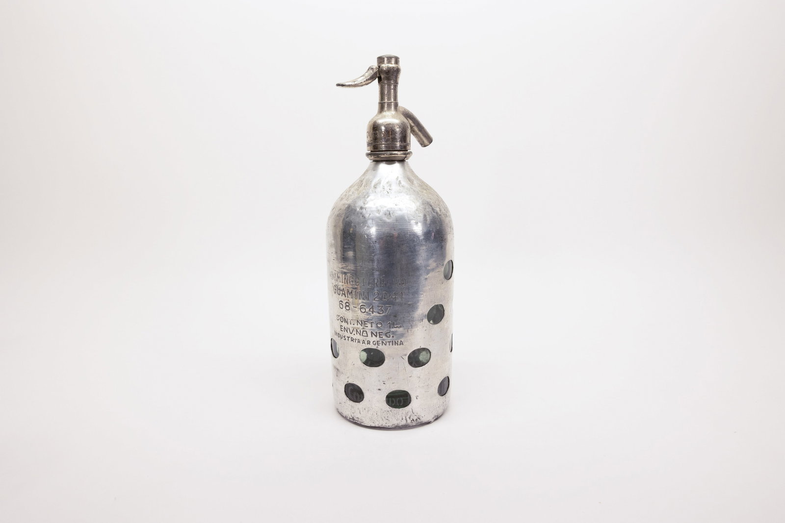 Argentine Soda Siphon Bottle, Domingo Ferraro (1 of 5)