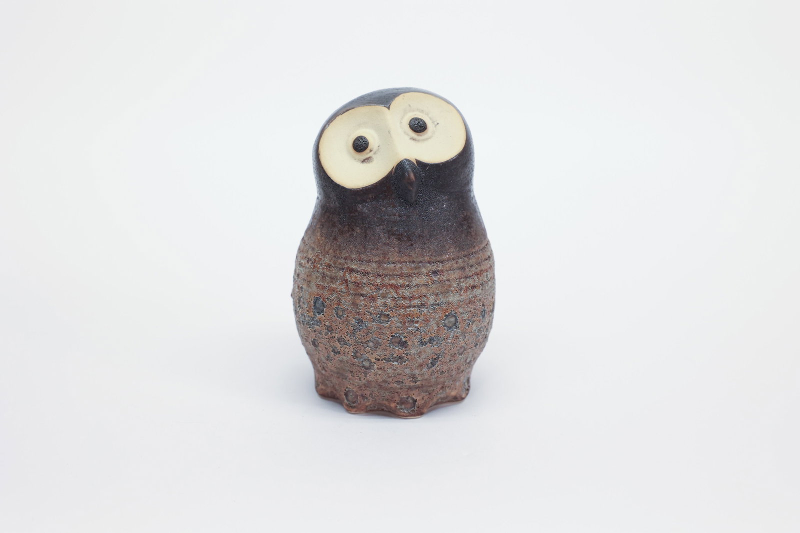 Pottery Owl Figurine (1 of 3)