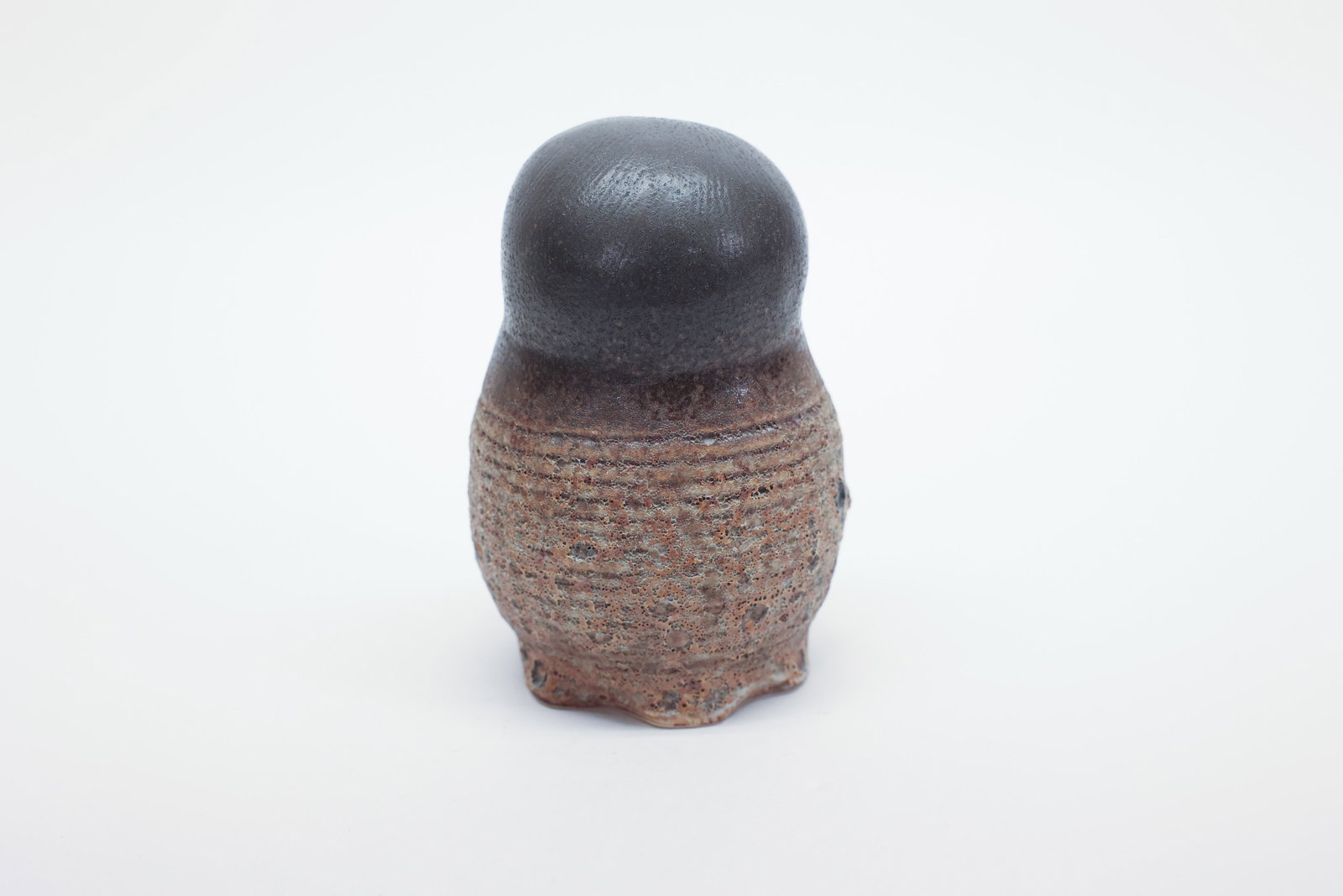 Pottery Owl Figurine - 2
