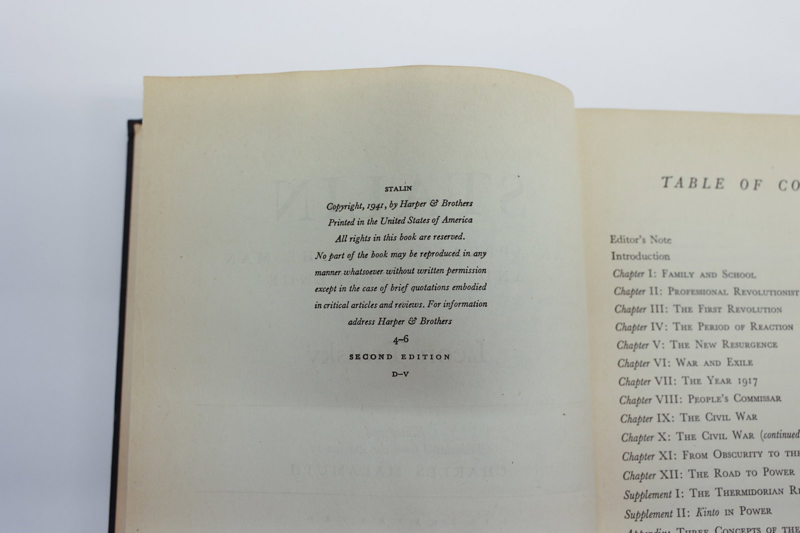 Stalin by Leon Trotsky, 1941 Second Edition - 4