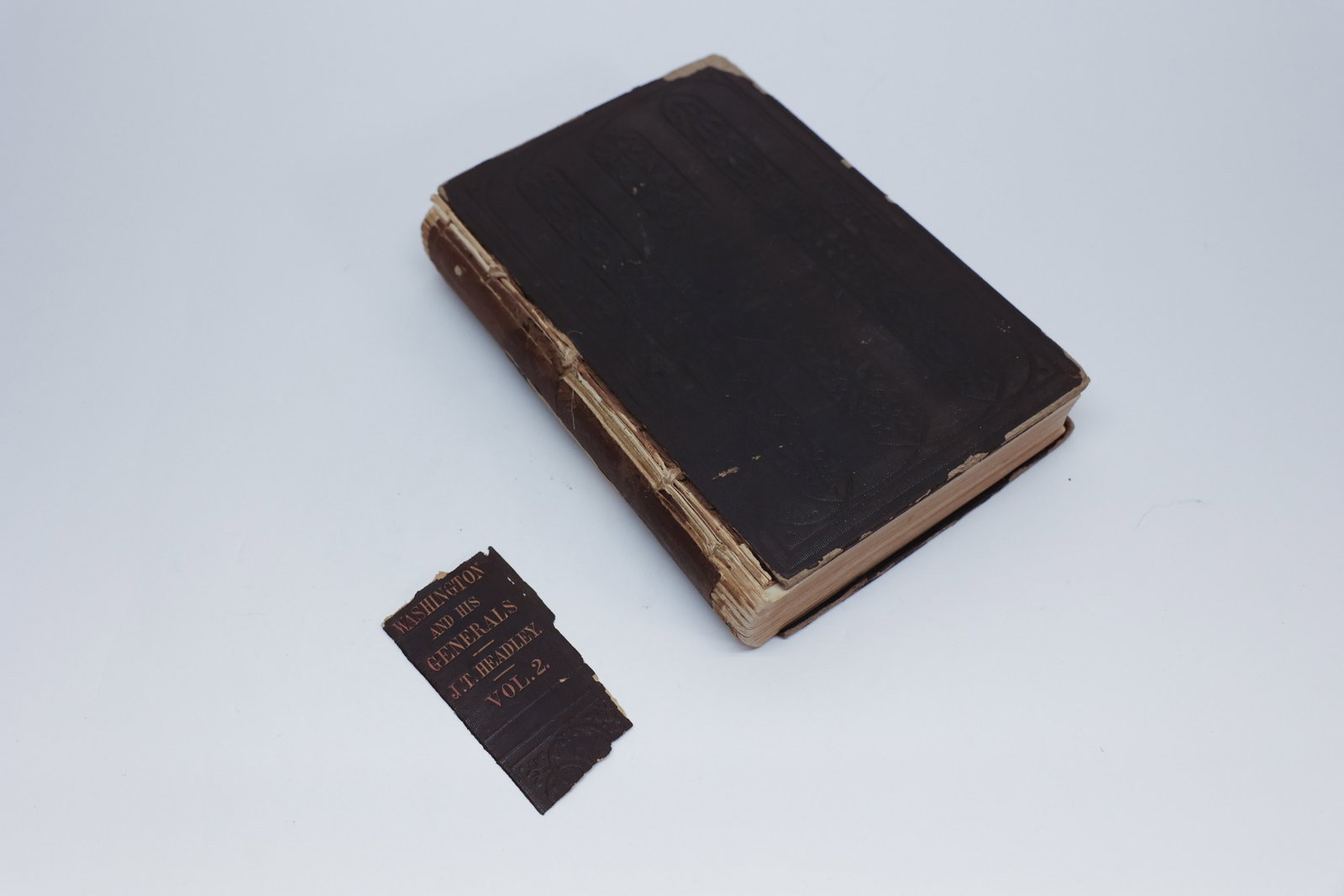 Washington and His Generals Vol. 1 and 2 Headley: Description:Two-volume set of "Washington and His Generals" by J.T. Headley, this Charles Scribner printing dated New York, 1864 (the work itself originally copyrighted 1847). Bound in blind-embossed
