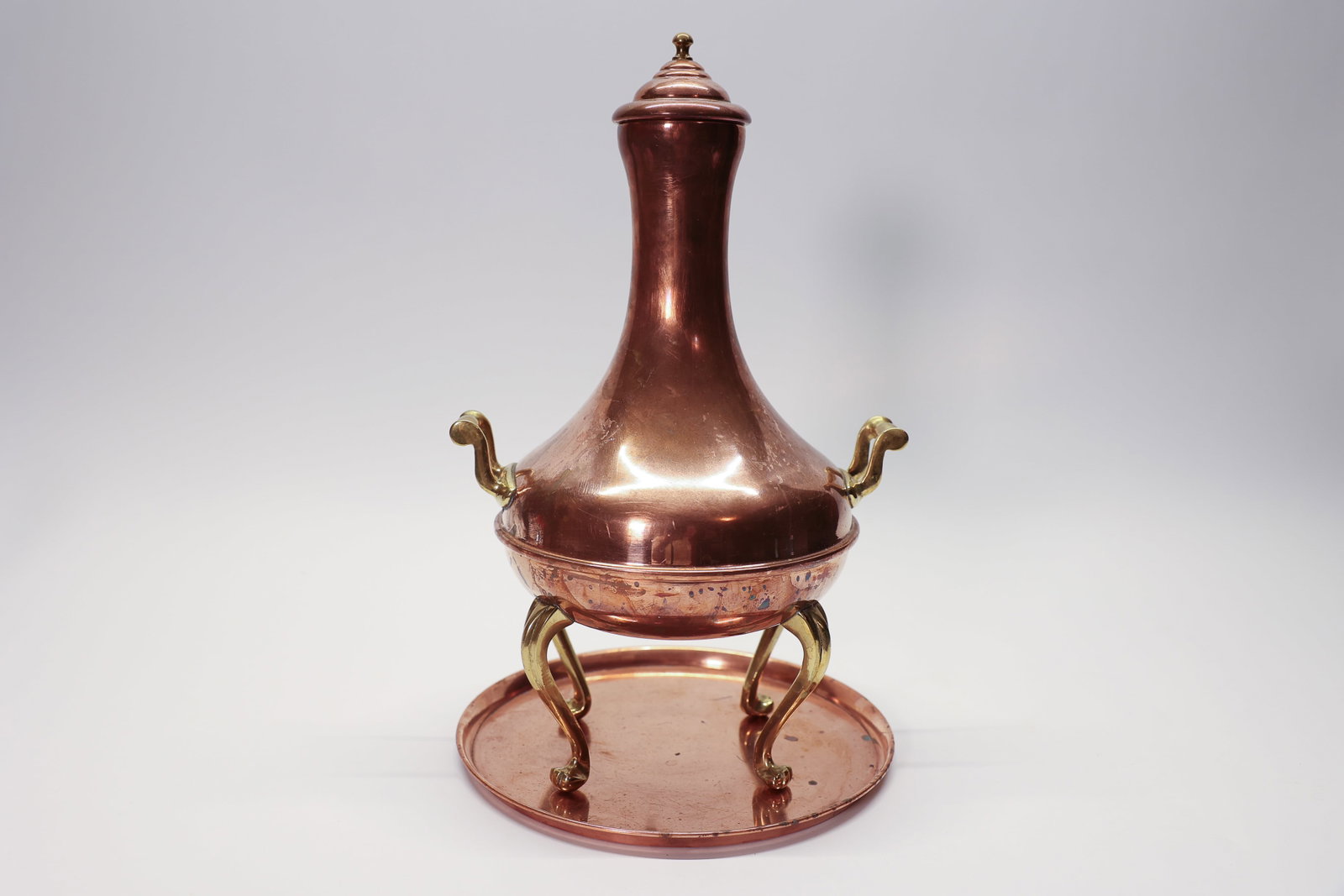 Italian Copper & Brass Samovar (1 of 9)