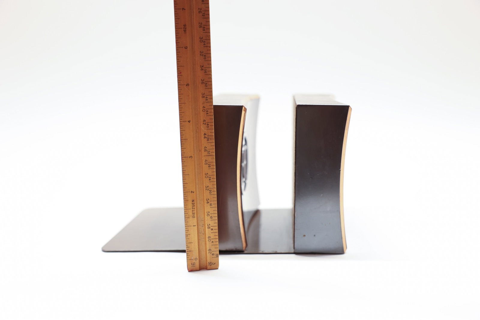 Copper Book Ends, Monogram M - 5
