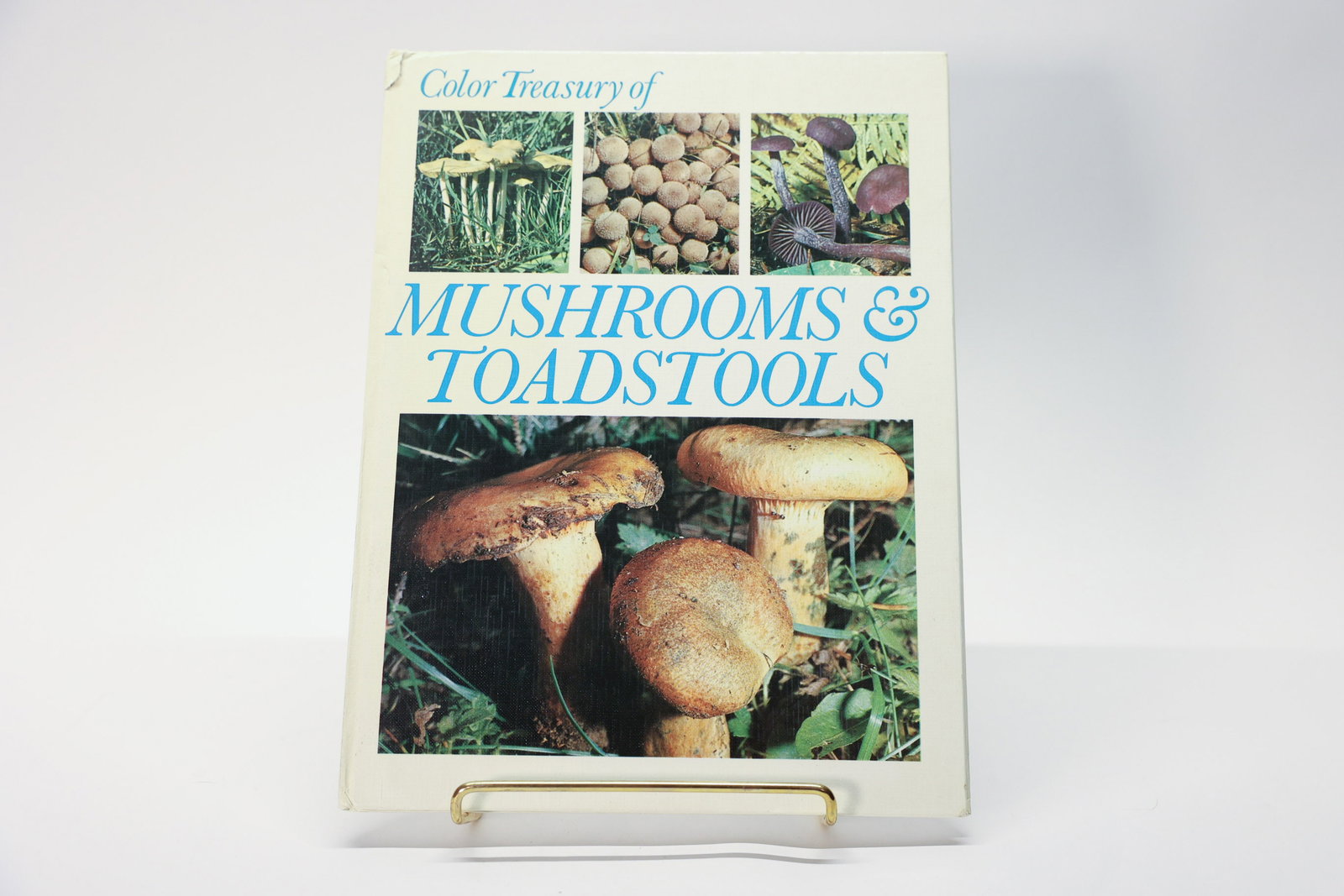 Color Treasury of Mushrooms and Toadstools: Great photos. Hardcover book.Dimensions: H: 12", W: 9", L: 0.5"