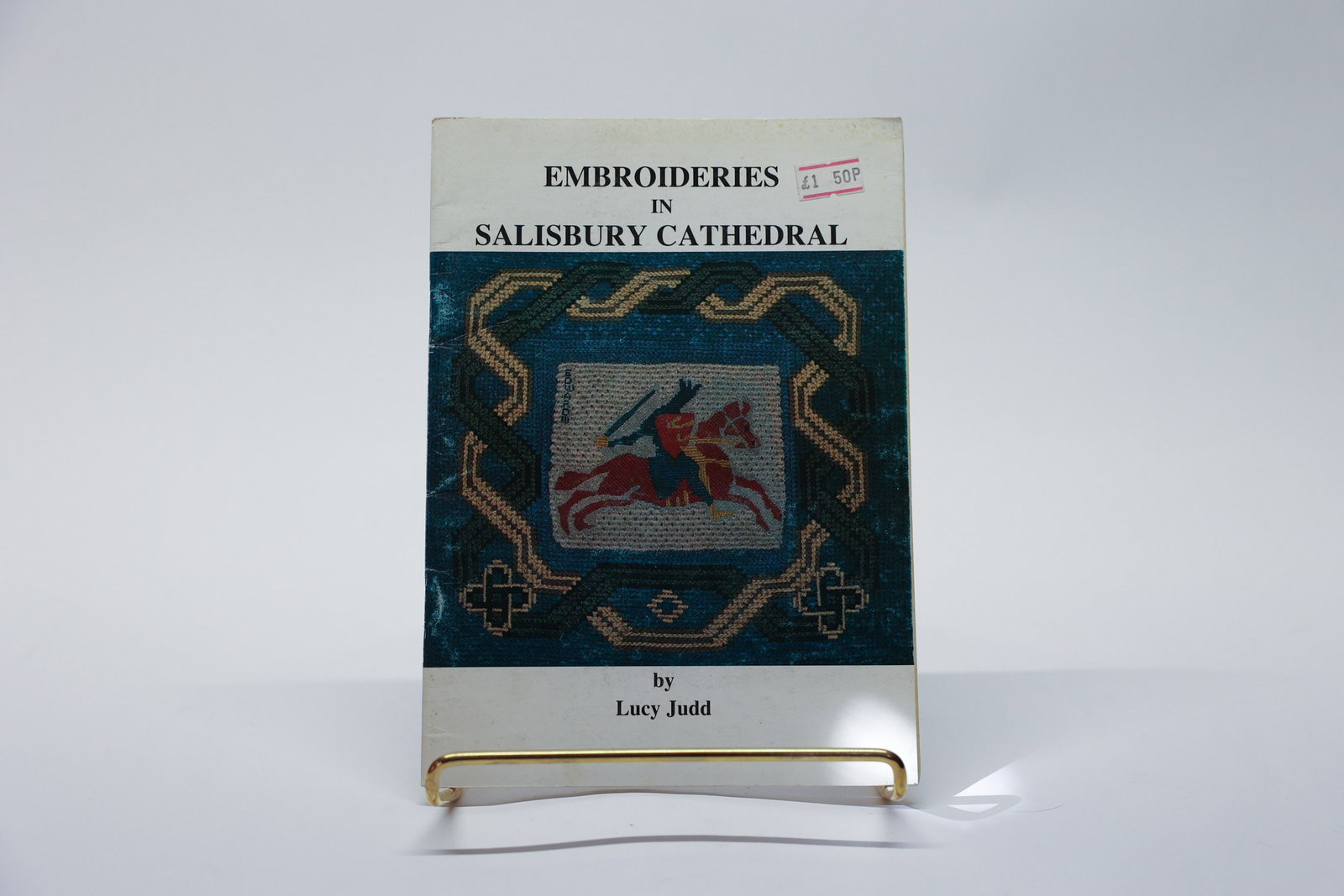 Embroideries in Salisbury Cathedral by Lucy Judd: Lucy Judd.Dimensions: H: 9", W: 6"