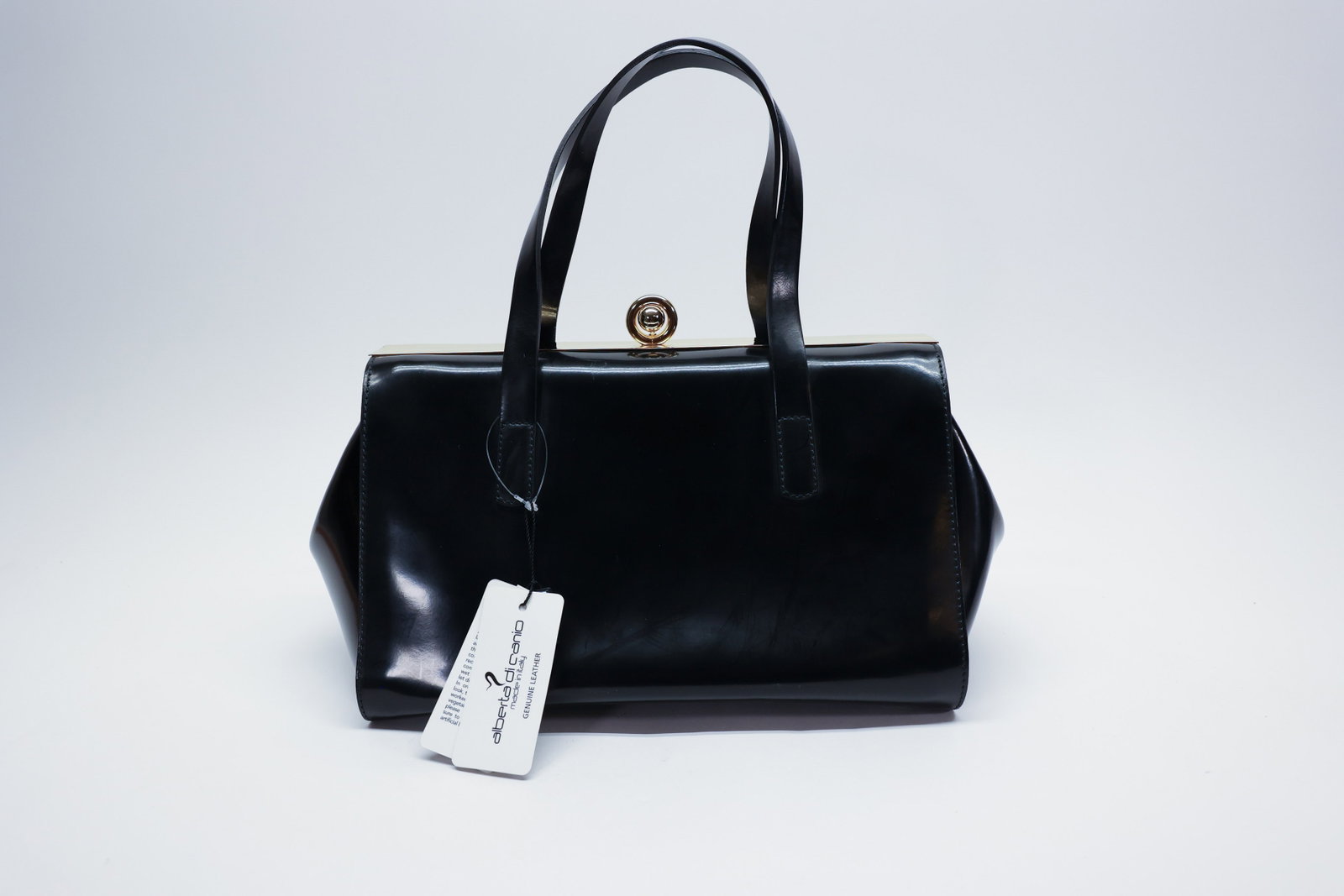 Alberta di Canio Italian Leather Handbag, NWT (1 of 6)