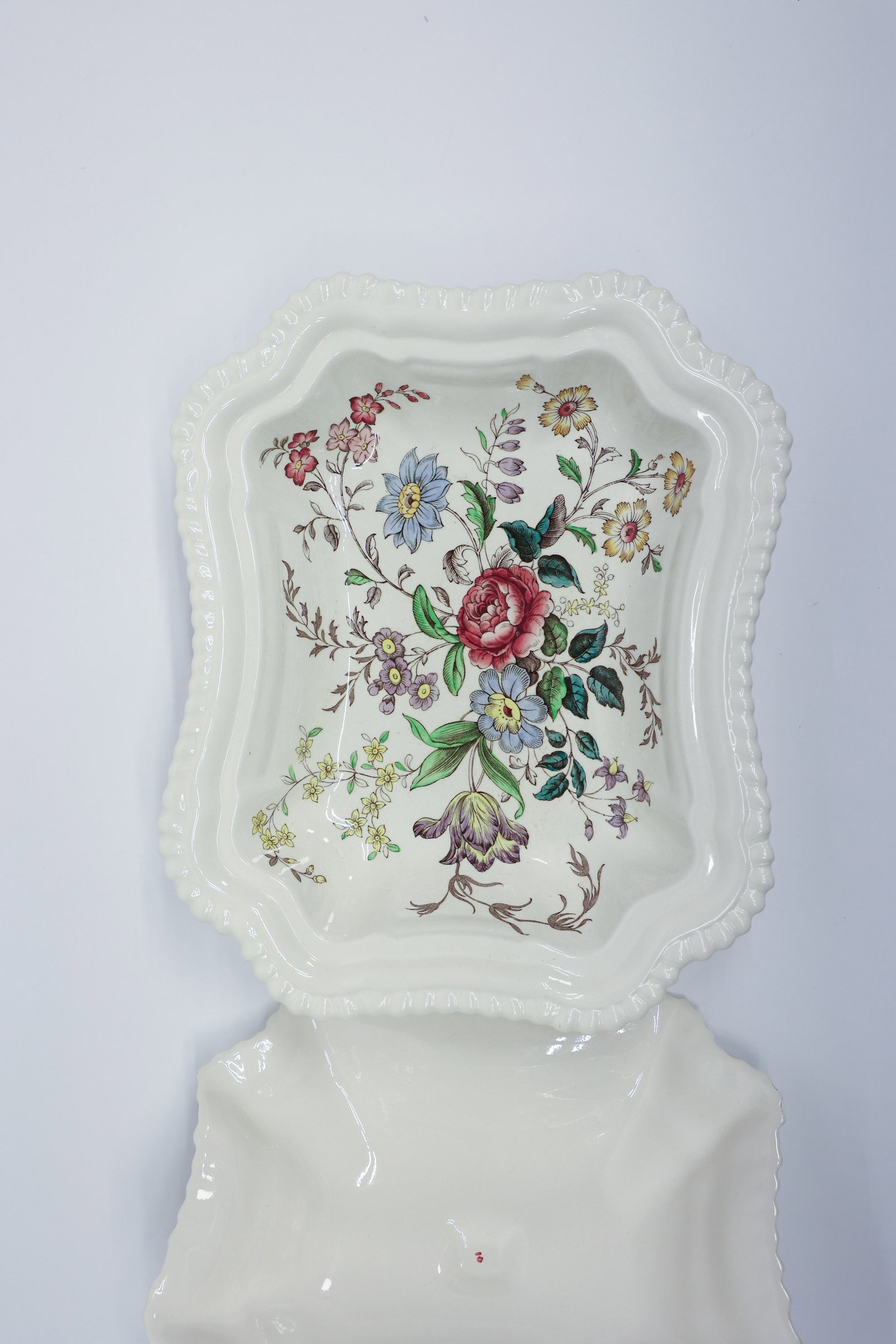 Copeland Spode Romney Covered Vegetable Dish - 5