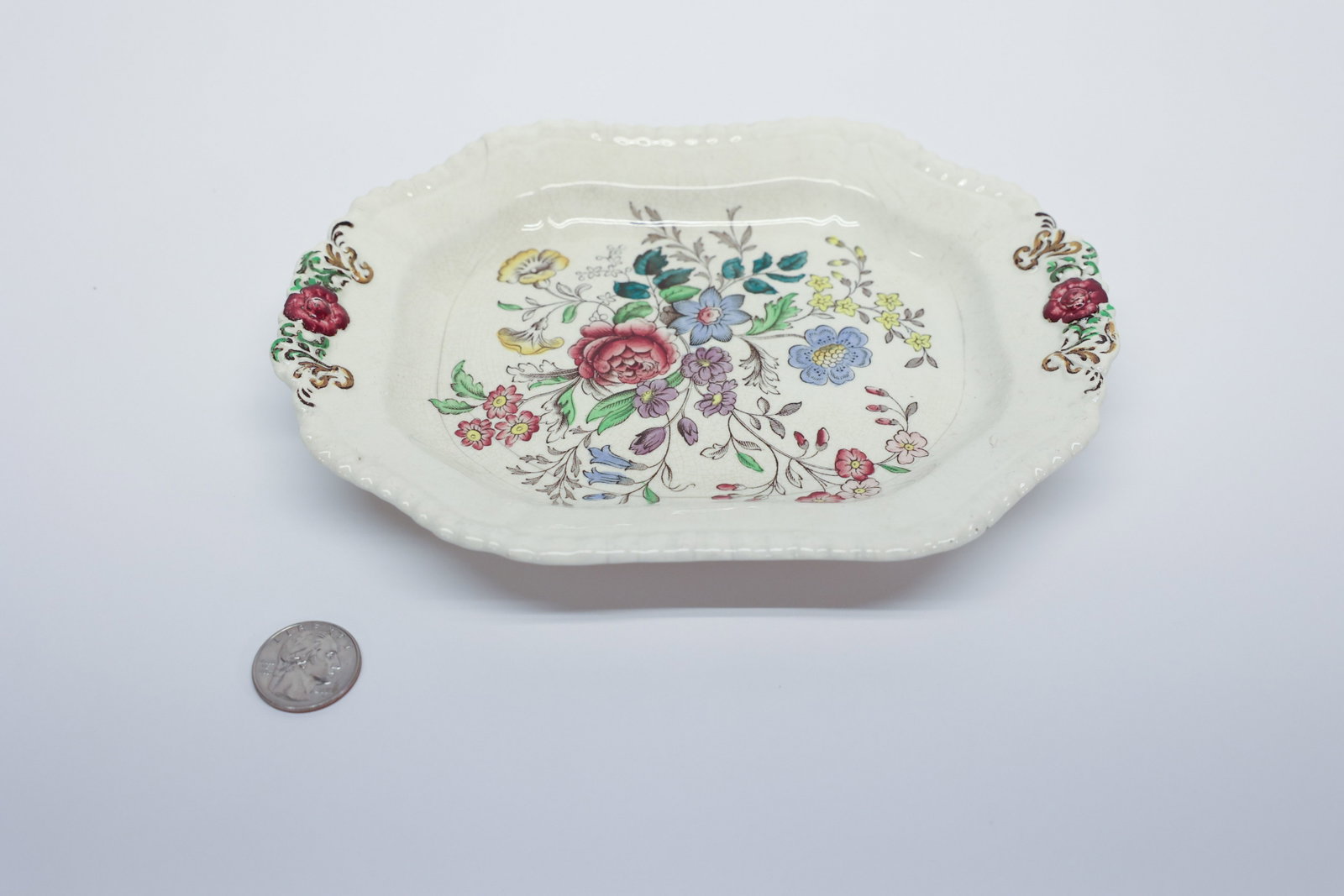Copeland Spode "Romney" Small Handled Serving Dish (1 of 4)