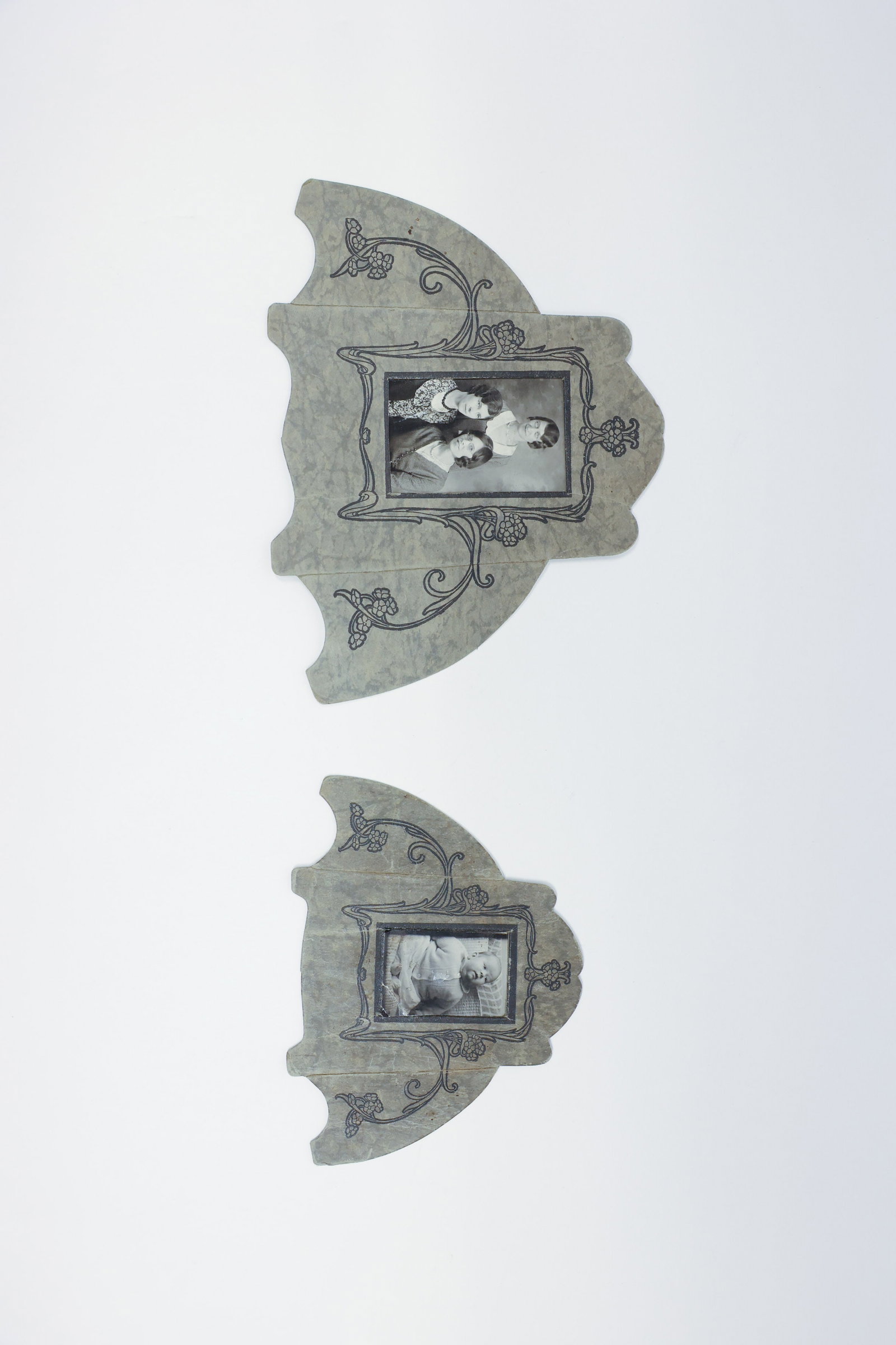 Art Nouveau Easel-Back Paper Photos and Frames (1 of 3)