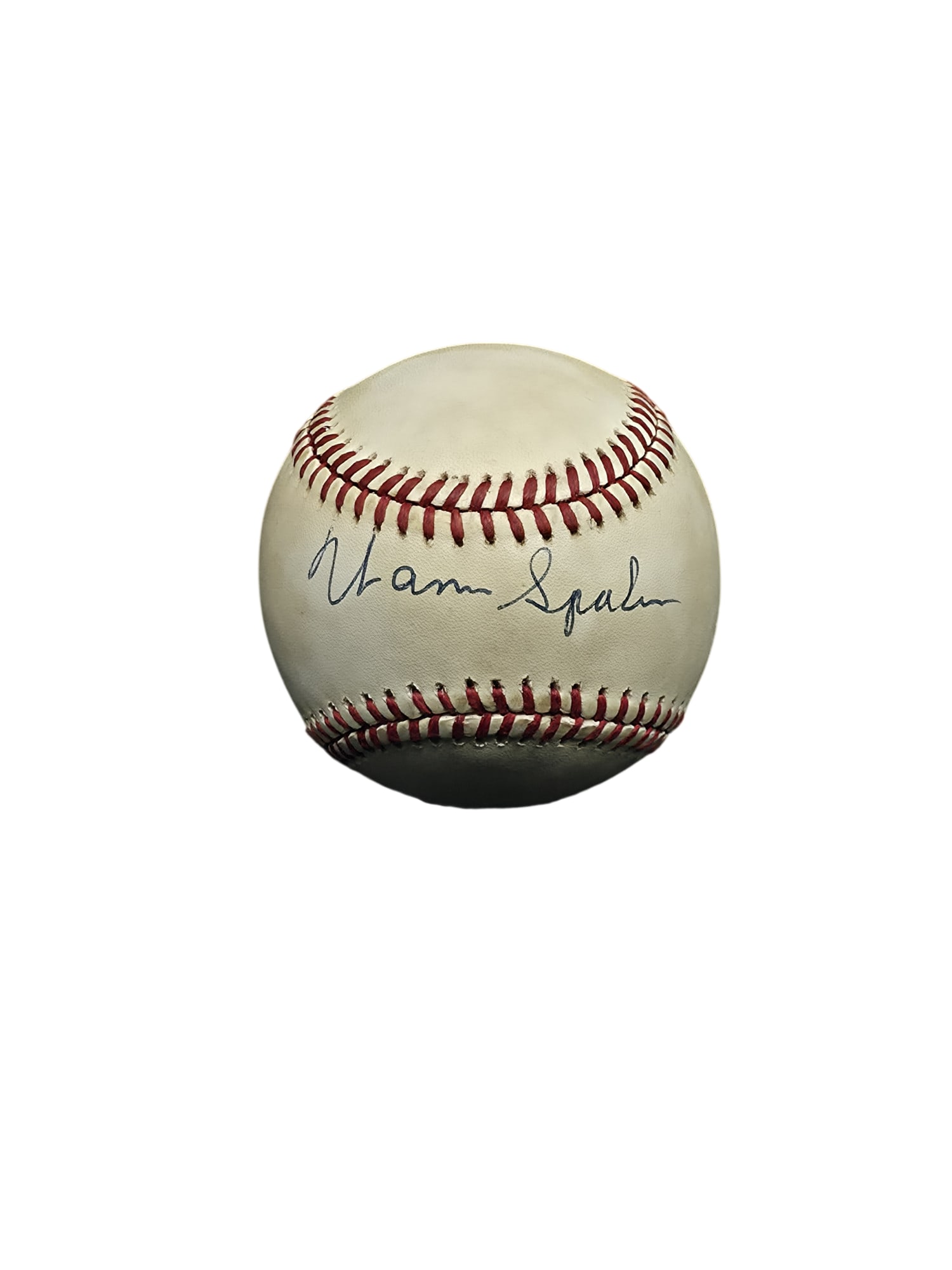WARREN SPAHN SIGNED BASEBALL JSA AUTHENTICATED - 2