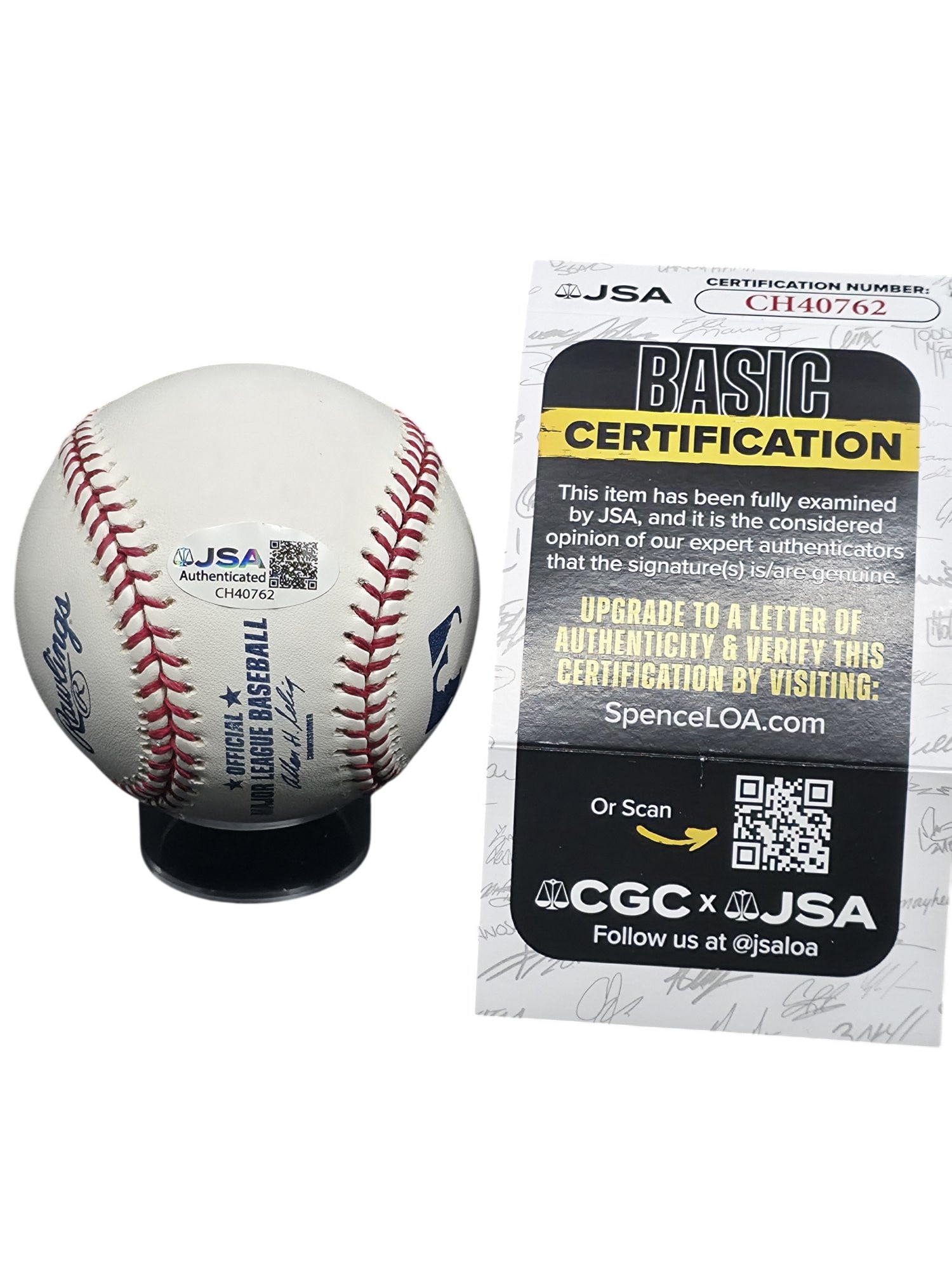 JIM PALMER SIGNED BASEBALL JSA AUTHENTICATED - 4