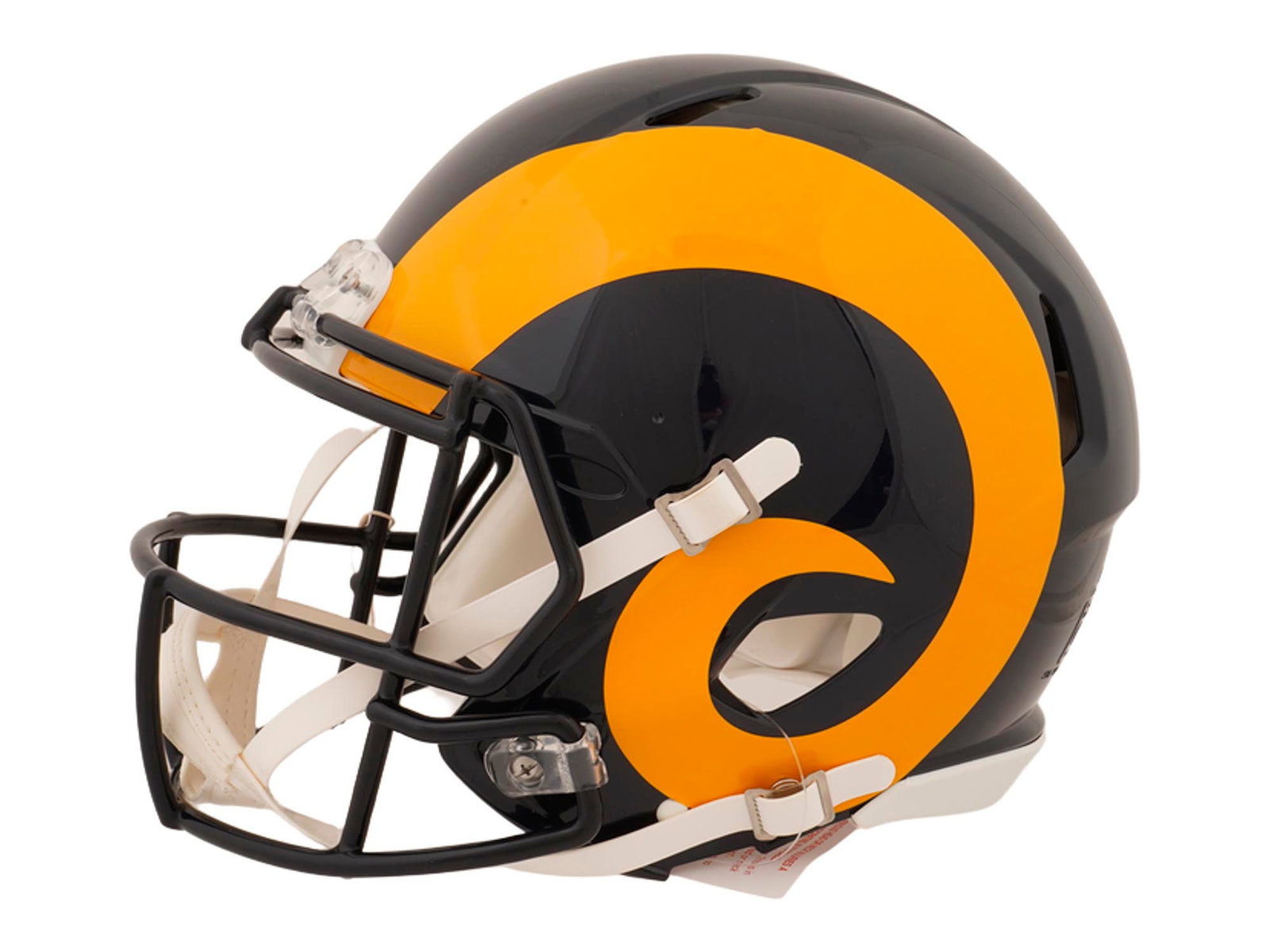 ERIC DICKERSON SIGNED RAMS HELMET "HOF 99" - 4