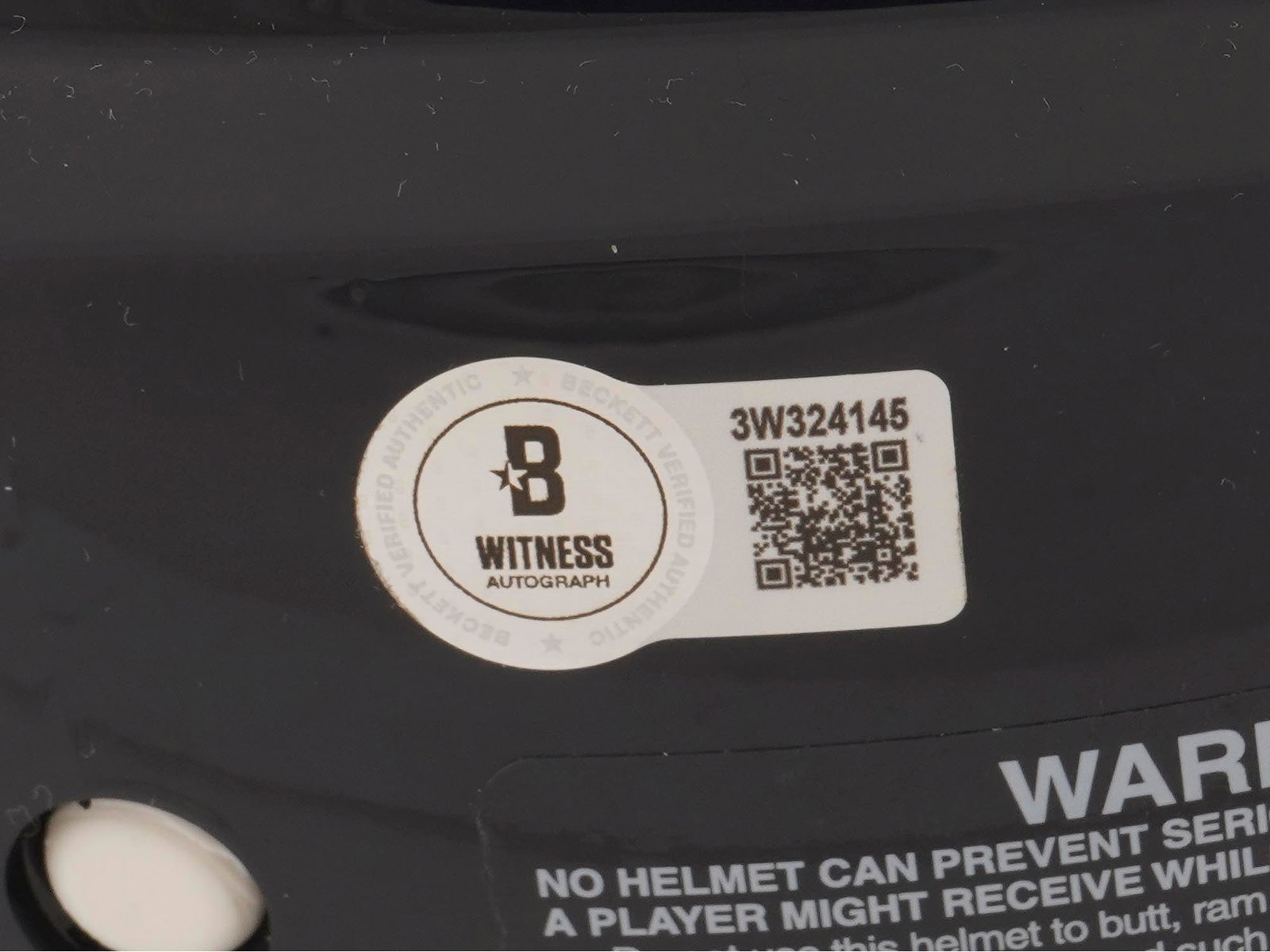 ERIC DICKERSON SIGNED RAMS HELMET "HOF 99" - 9