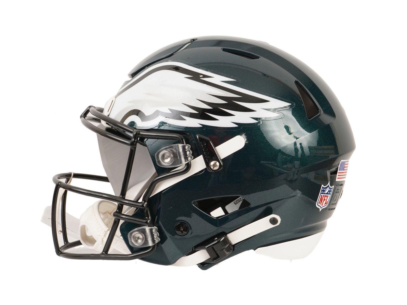 TERRELL OWENS SIGNED EAGLES AUTHENTIC SPEEDFLEX HELMET - 4