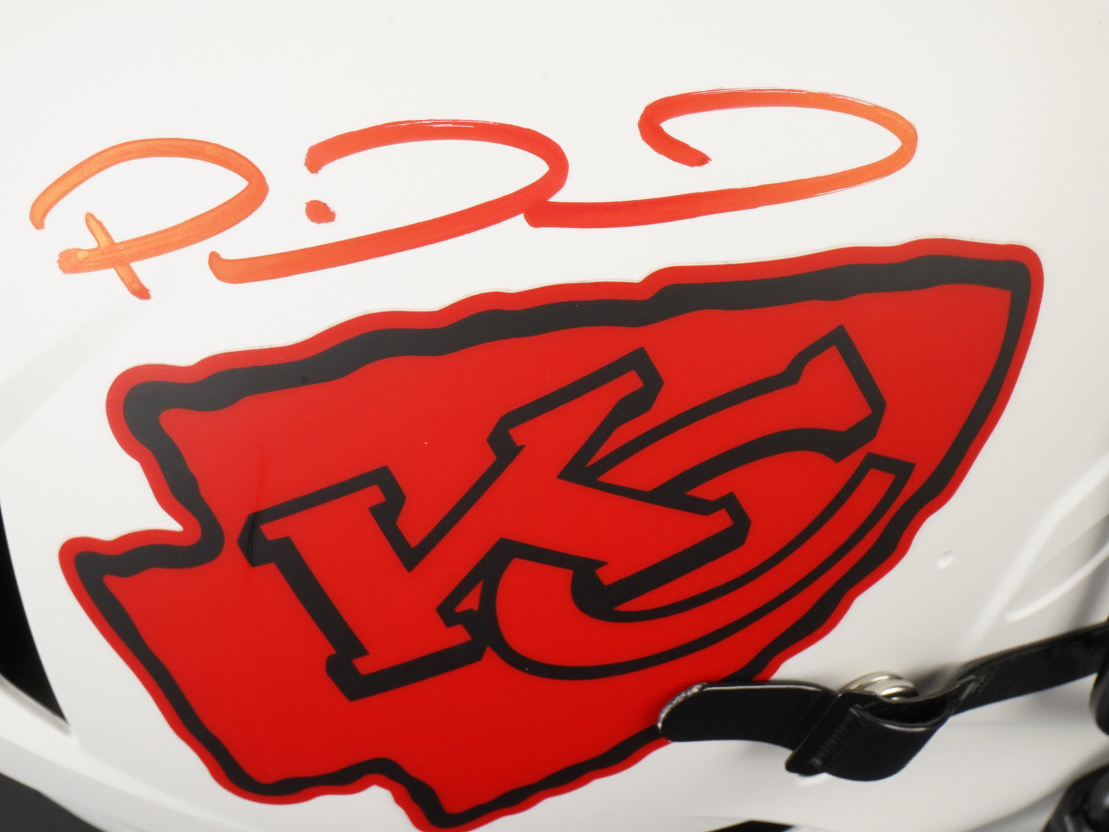 PATRICK MAHOMES SIGNED CHIEFS LUNAR ECLIPSE SPEED HELMET - 9