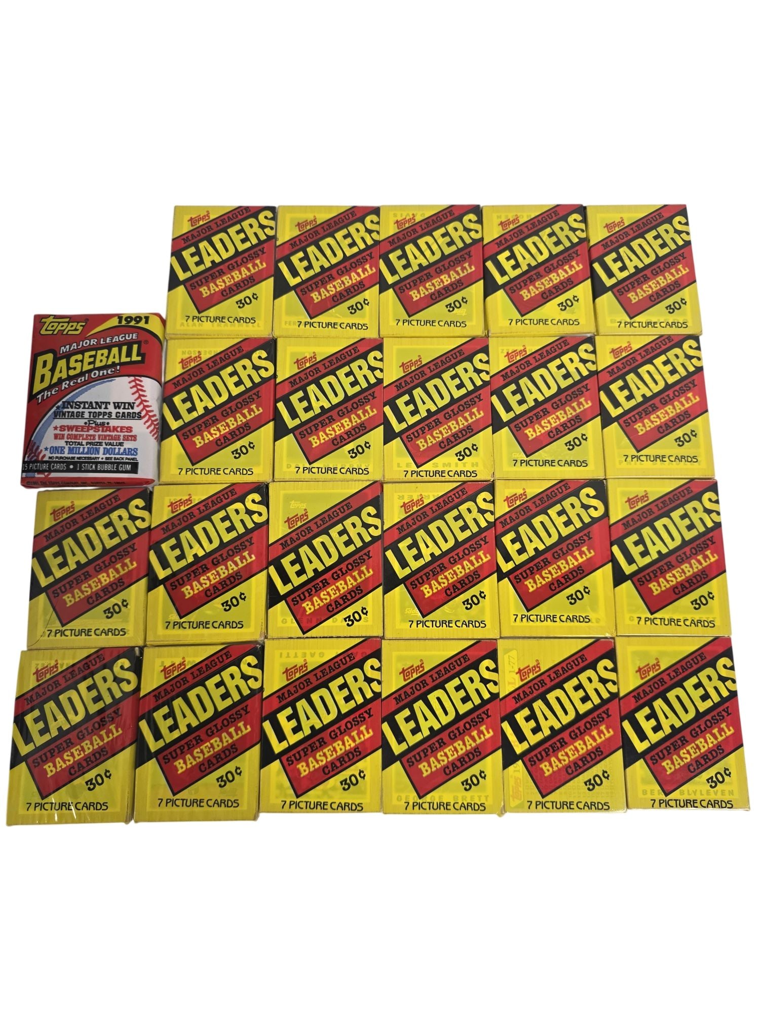 LOT OF TOPPS VINTAGE WAX PACKS (1 of 2)